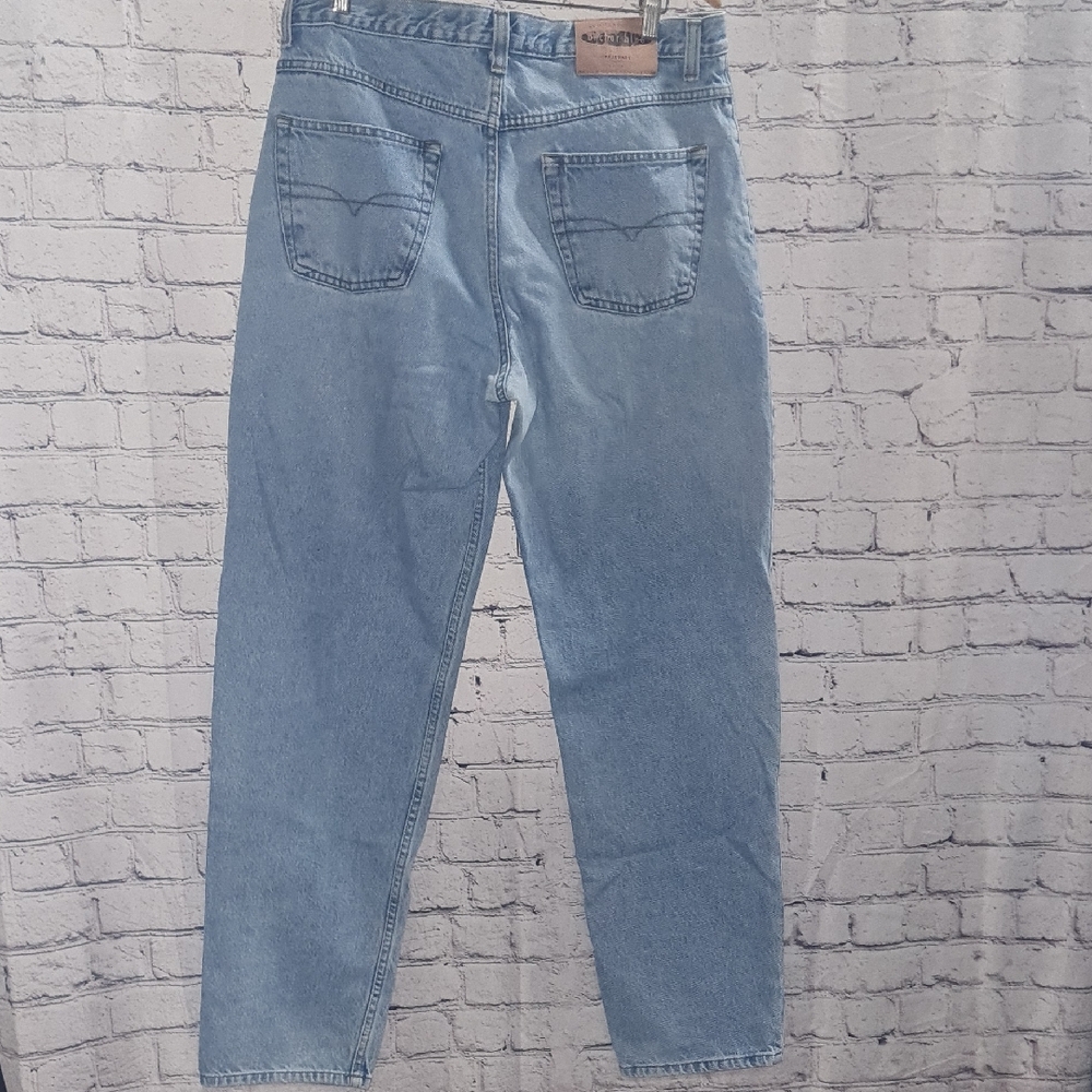 VTG 2000's loose fit Anchor blue denim jeans size 36x34.  Size and brand tag are